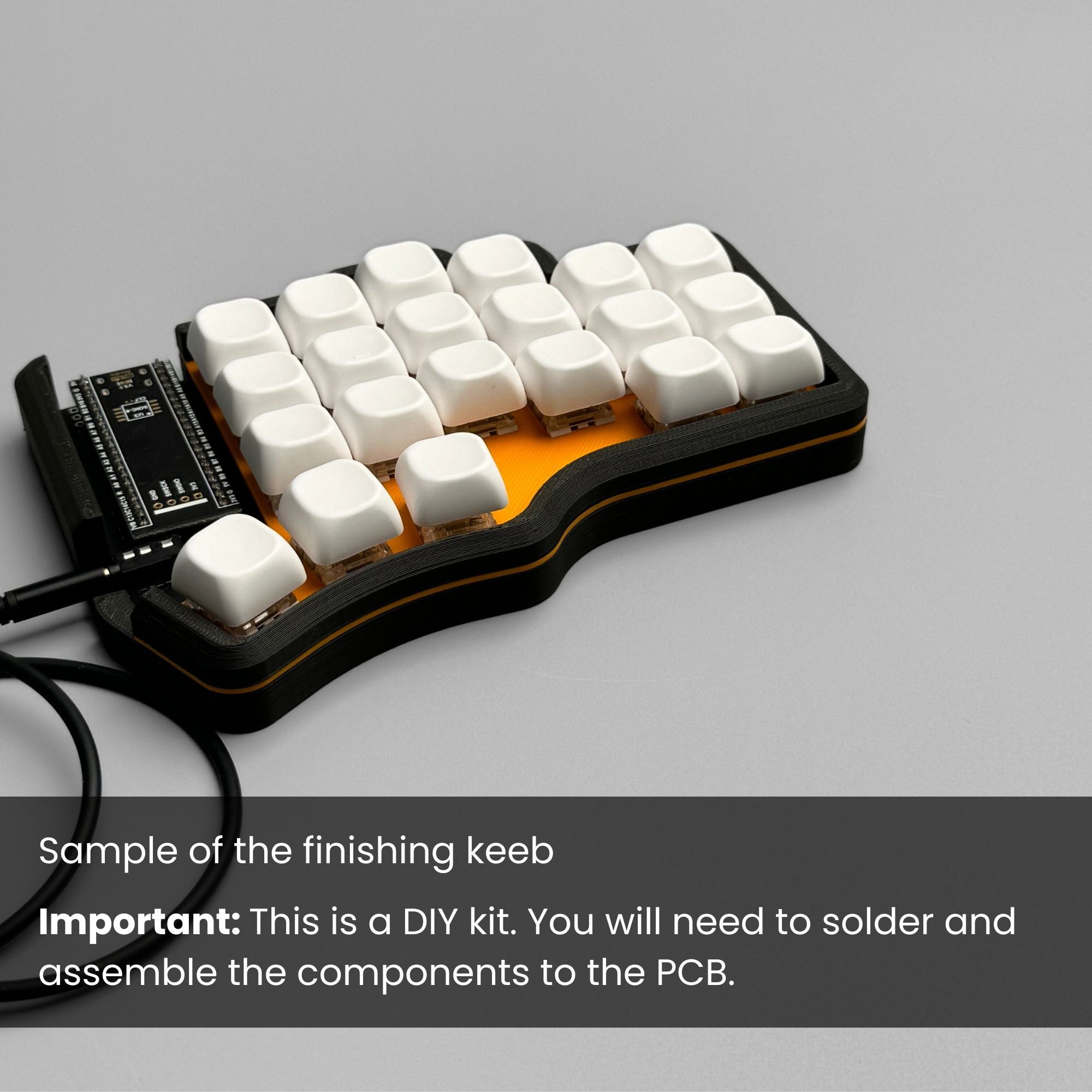 Cantor MX Split Wired Keyboard DIY Kit - Thumbnail 5