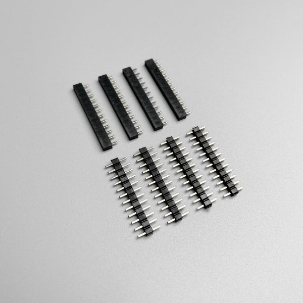 12p Controller Sockets for Split Keyboards (Compatible with Sea-Picro RP2040 & nice!nano)