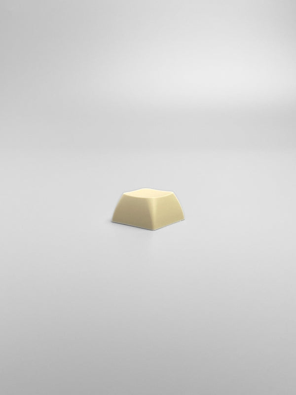 XDA Keycap Color 1U Blank Pale Yellow – compatible with Cherry MX key switches (5 Pcs)