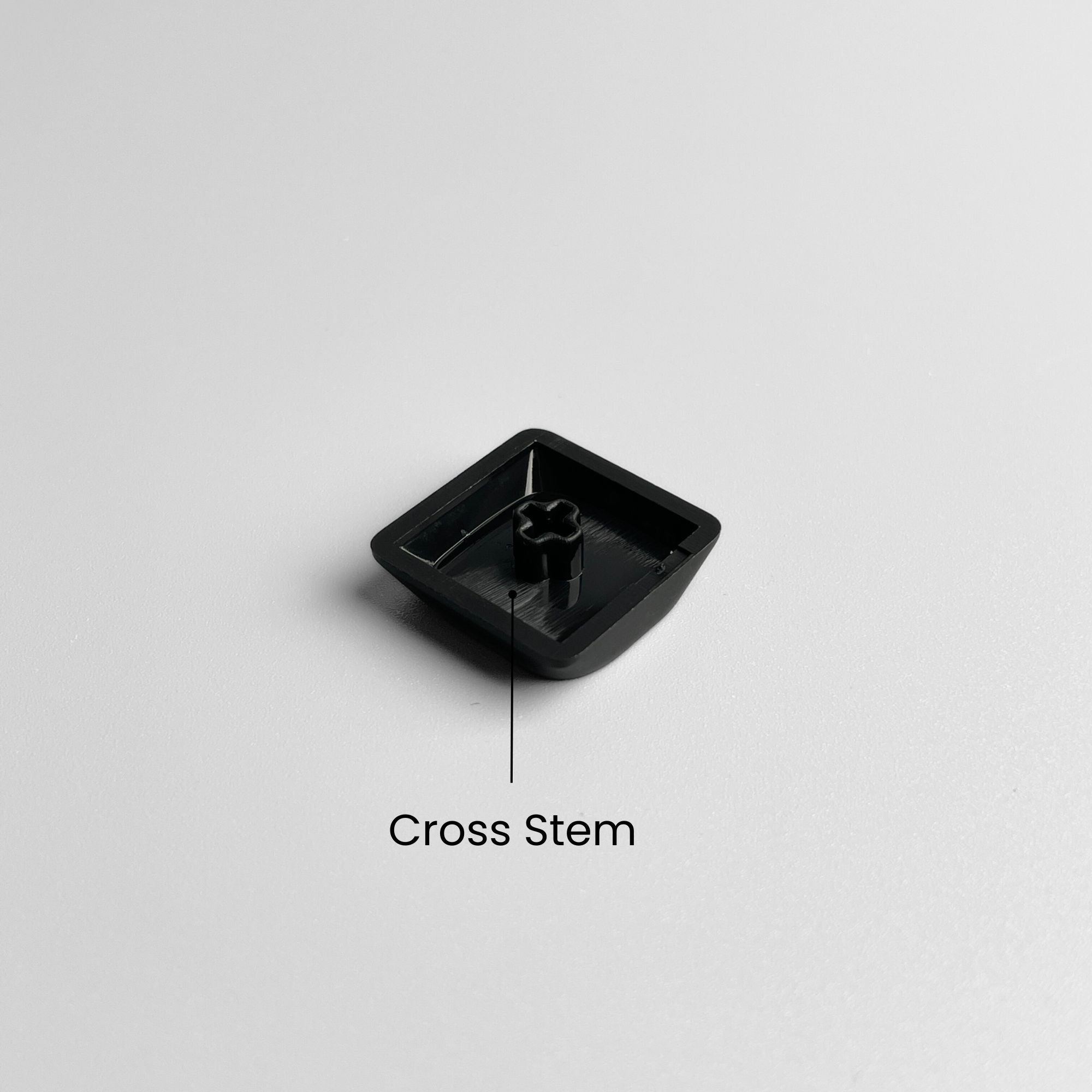 SMOLO 1u Keycaps Black – compatible with Cherry MX / Kailh Choc v2