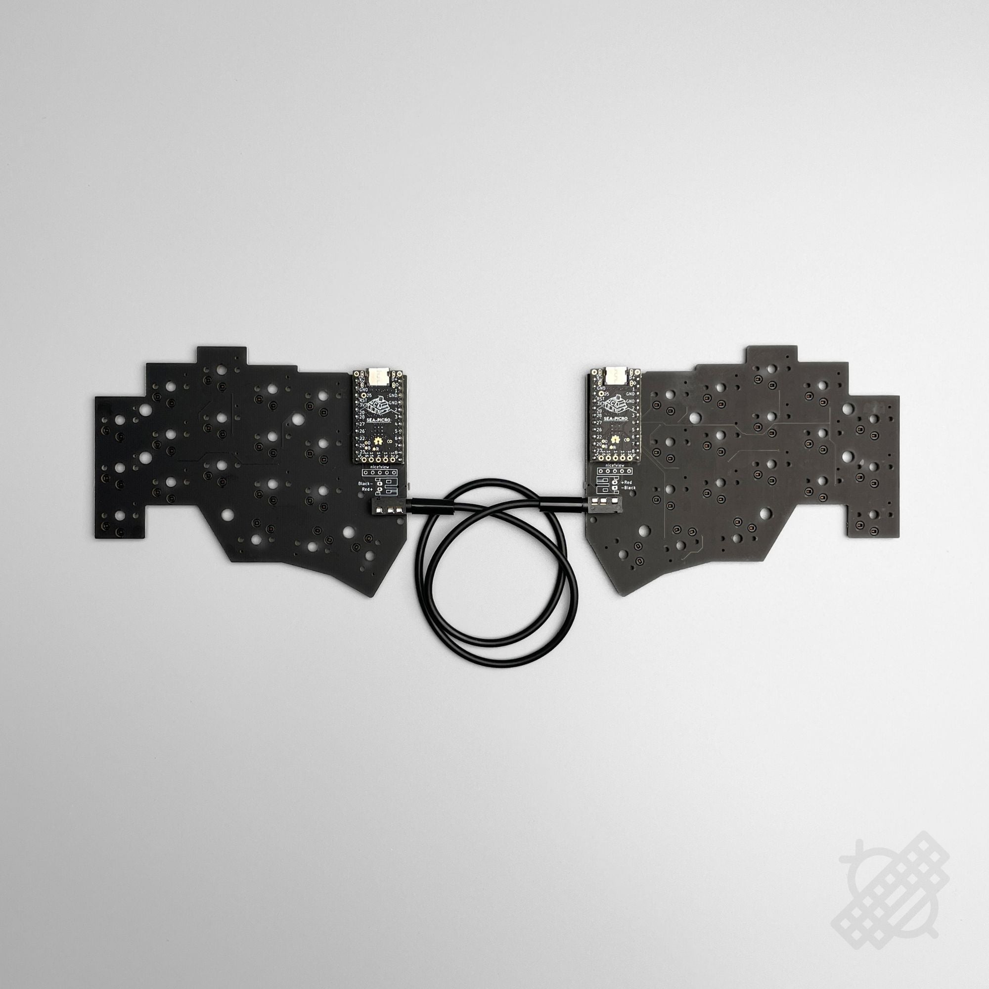 Pre-soldered Chocofi 36 Keys Low Profile RP2040 Wired Split Keyboard - Thumbnail 3