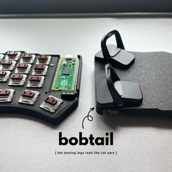 Bobtail Keyboard Tenting Legs for Split Keyboards