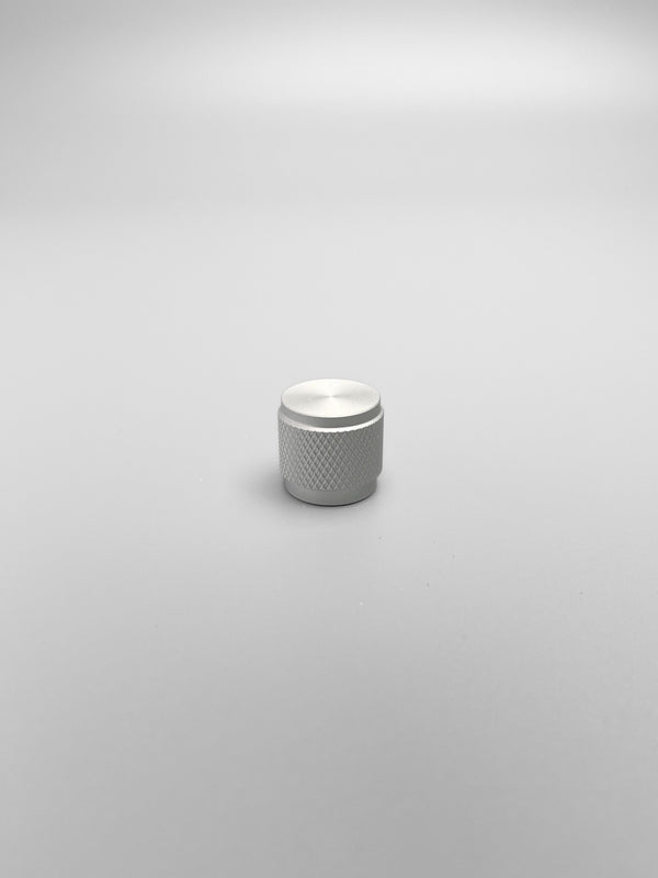 Aluminium Rotary Knob – Silver (2 pcs)