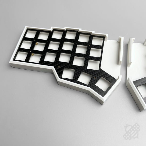 Corne v3 MX Carbon Fiber Top & 3D Printed Bottom Case