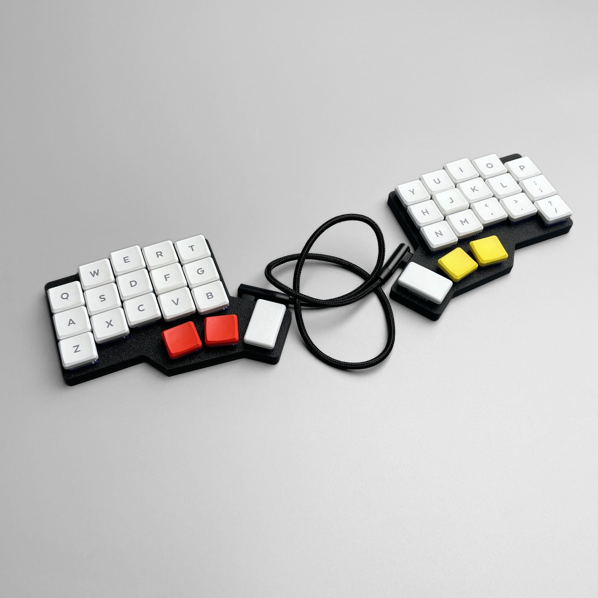 Pre-soldered 3W6HS (Hotswappable 3W6) RP2040 36 keys Low Profile Choc Wired Split Keyboard