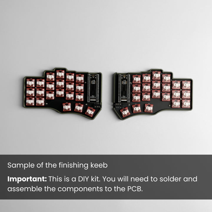 Diy Split Keyboard Kit Cantor Classic Wired Split Keyboard DIY Kit – beekeeb