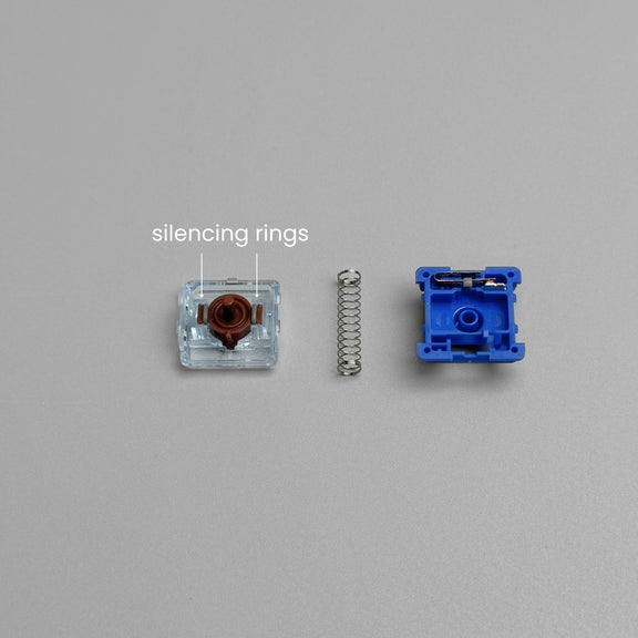Silent Choc v2 – Kailh Deep Sea Mini Islet (43gf Linear) Key Switch (5 ...
