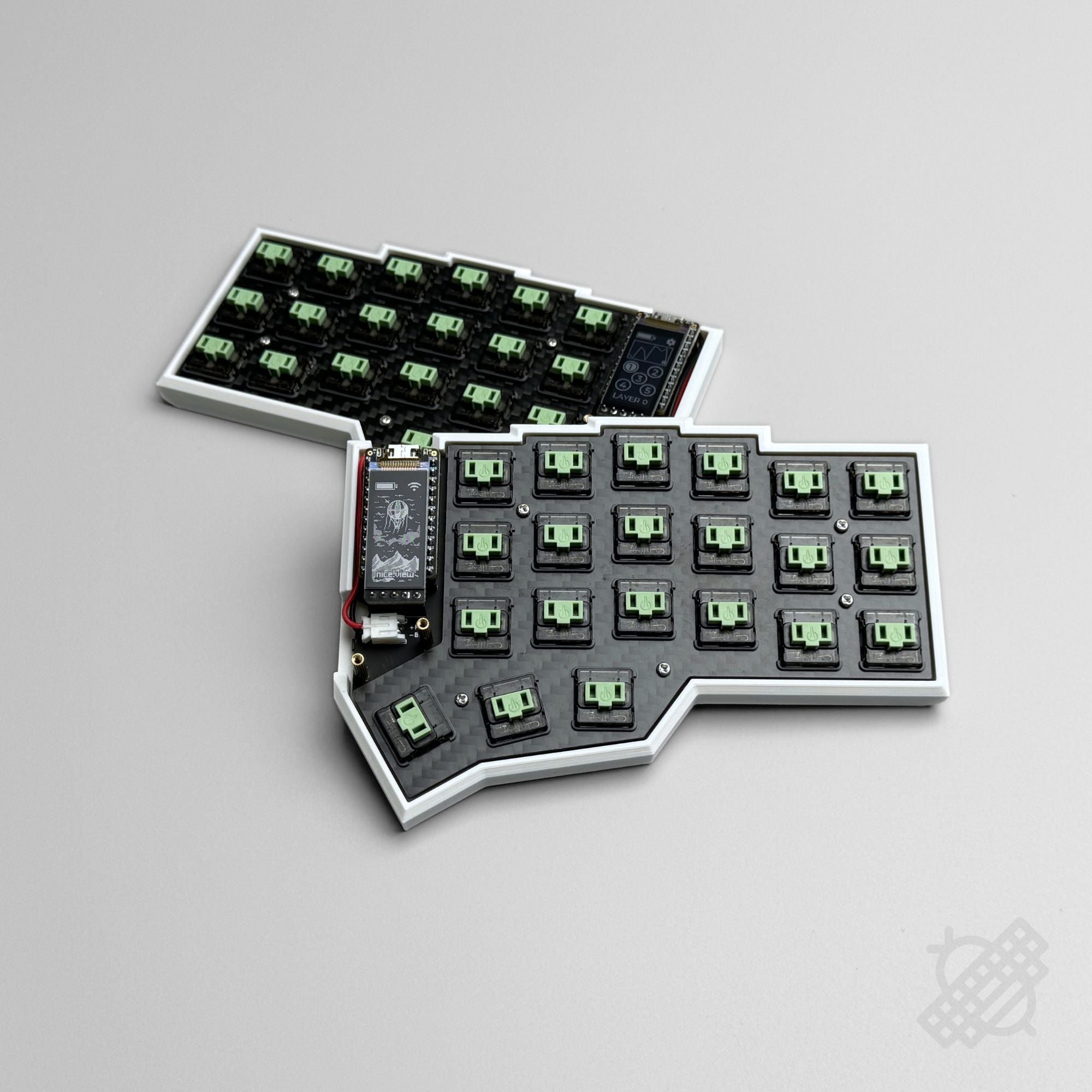 Pre-soldered Wireless Corne Low Profile Keyboard