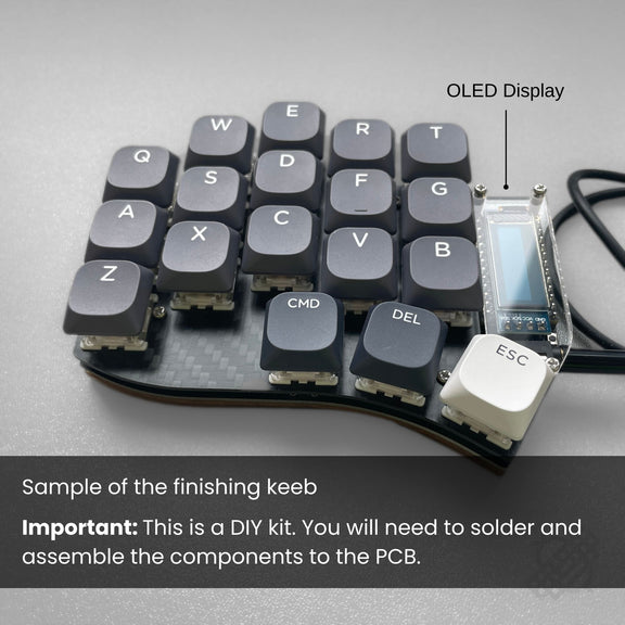 Swoop Wired Split Keyboard DIY Kit – beekeeb