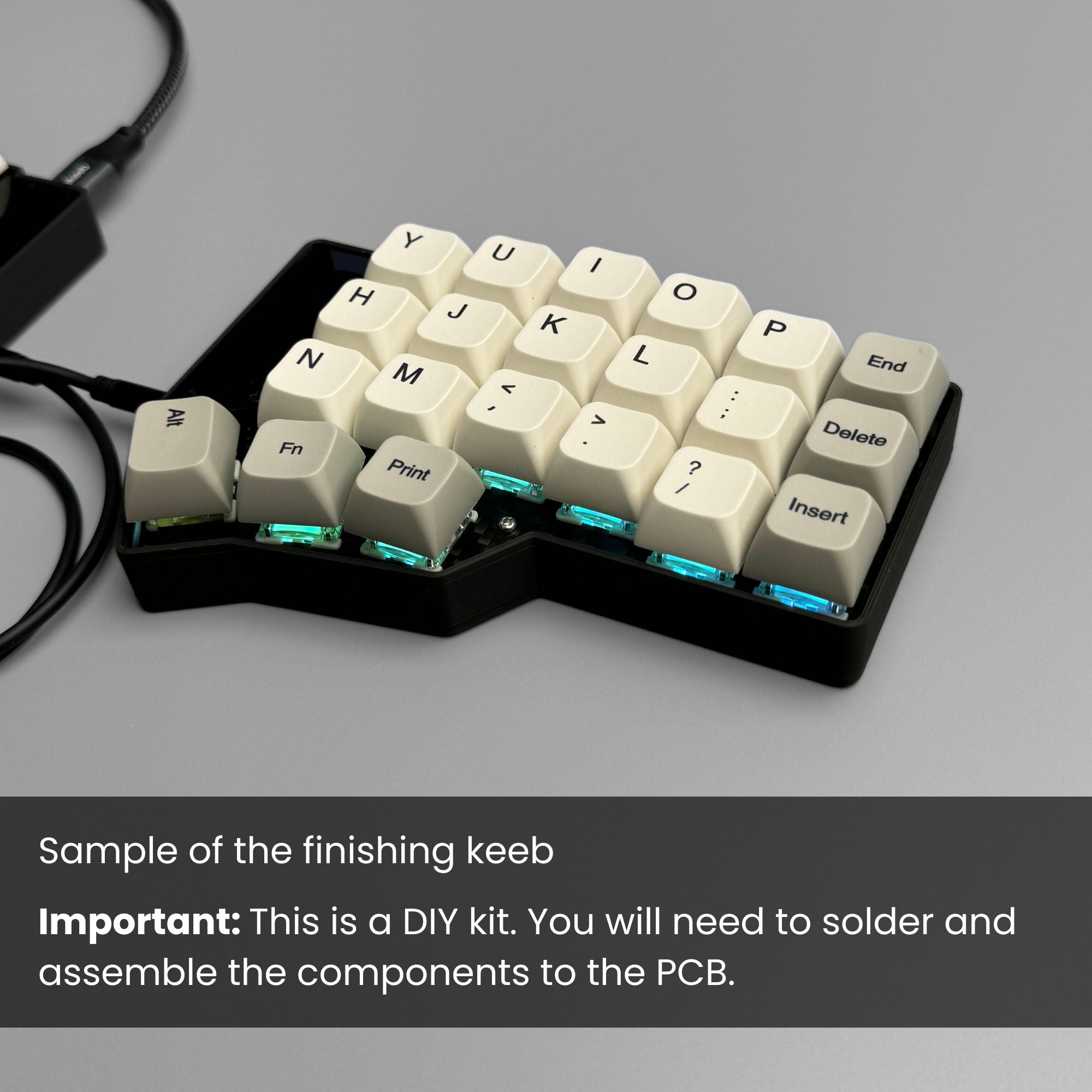 Diy Split Keyboard Kit Corne v3.0 MX Split Wired Keyboard DIY Kit – beekeeb