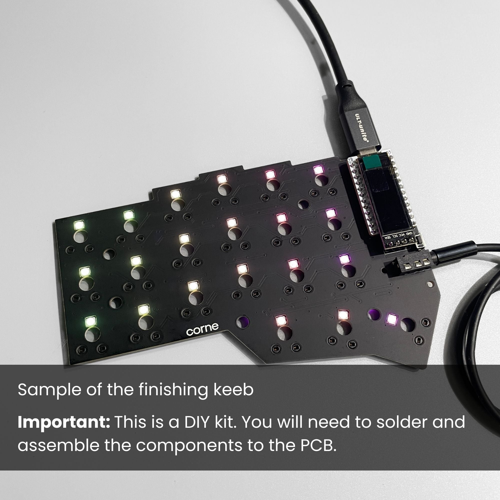 Corne GLP Split Wired Keyboard DIY Kit - Thumbnail 5