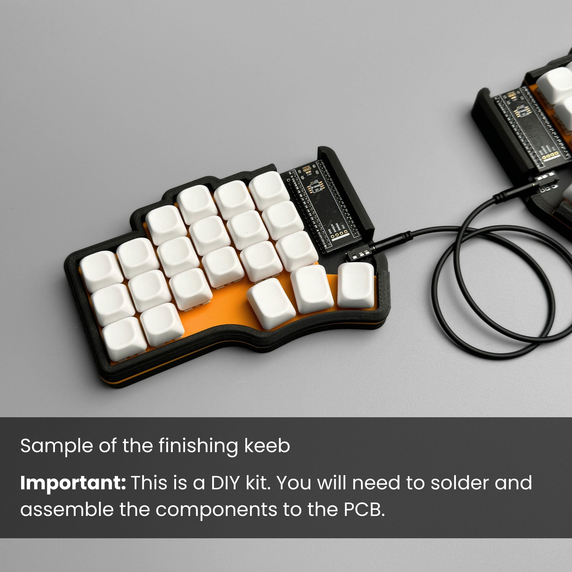 Cantor MX Split Wired Keyboard DIY Kit - Thumbnail 4