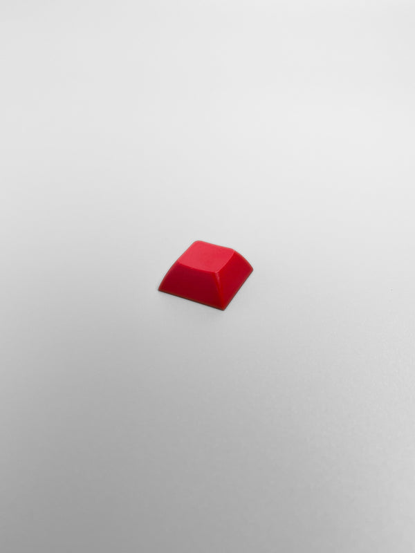 DSA Keycap Color 1U Blank Red – compatible with Cherry MX / Gateron KS-27 / KS-33 key switches (5 Pcs)