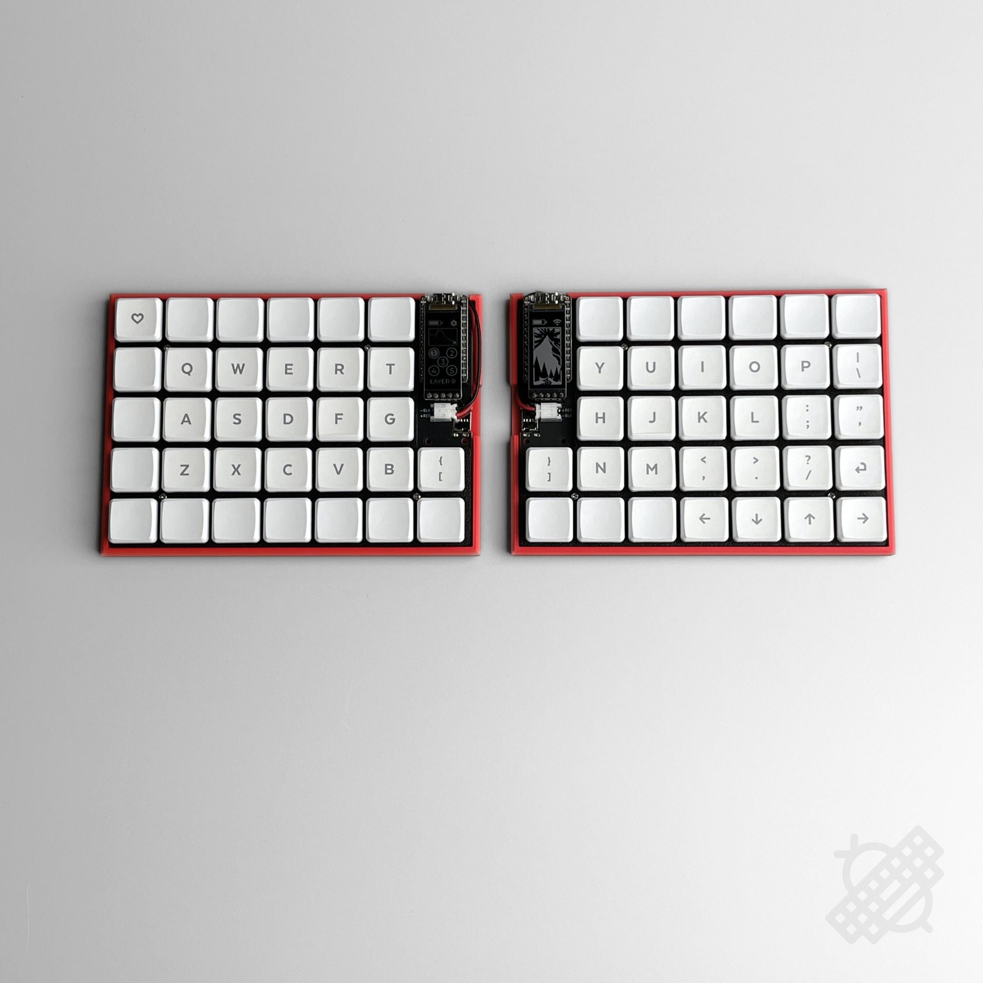 Pre-soldered Wireless FelixKeeb Choc Ortholinear Split Keyboard