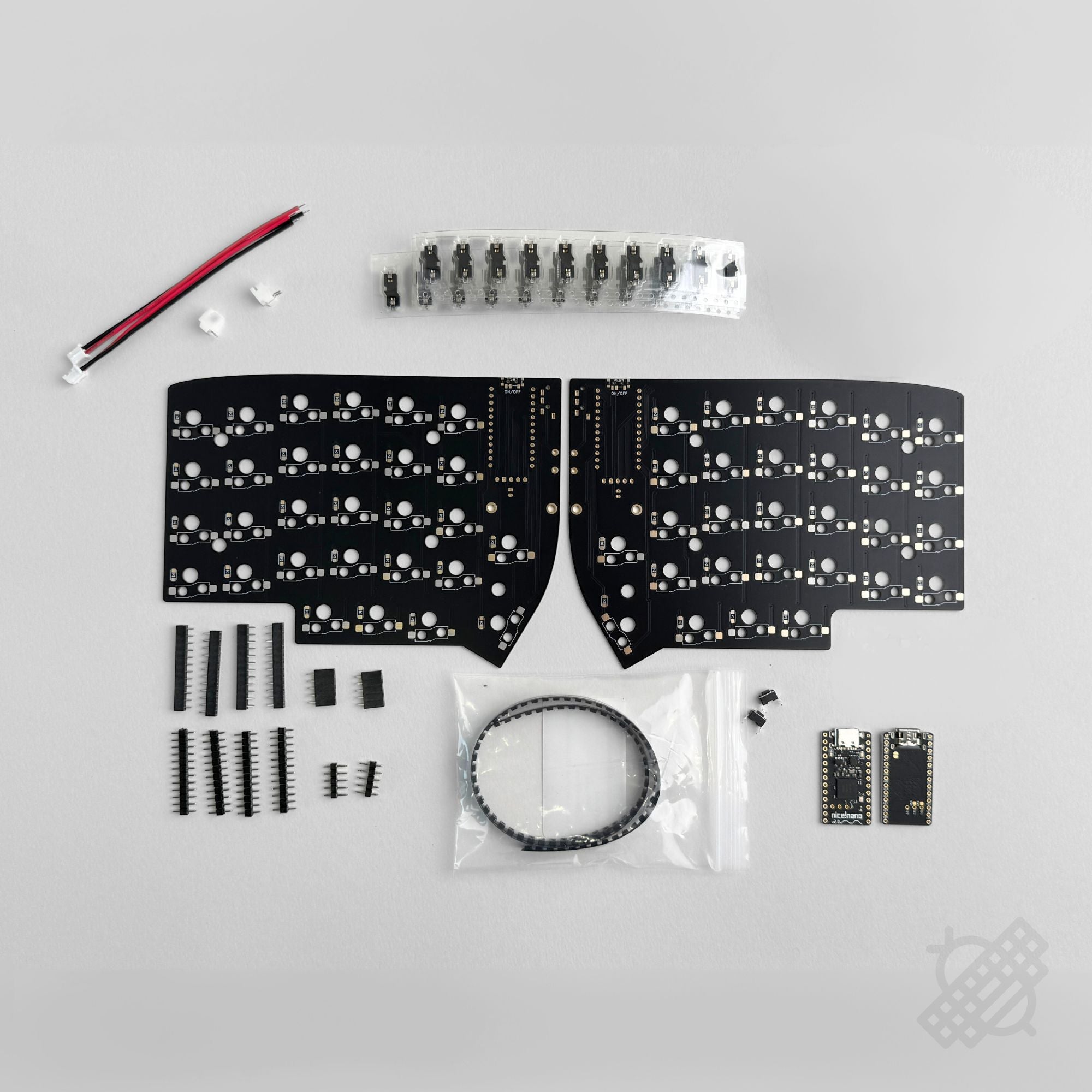 Allium58 GLP Split Keyboard DIY Kit - nice!nano Wireless