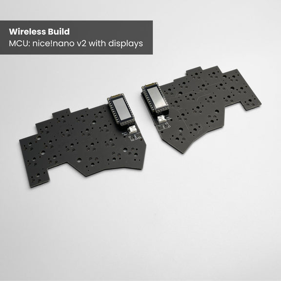 Pre-soldered Chocofi 36 Keys Low Profile Wireless Split Keyboard – beekeeb