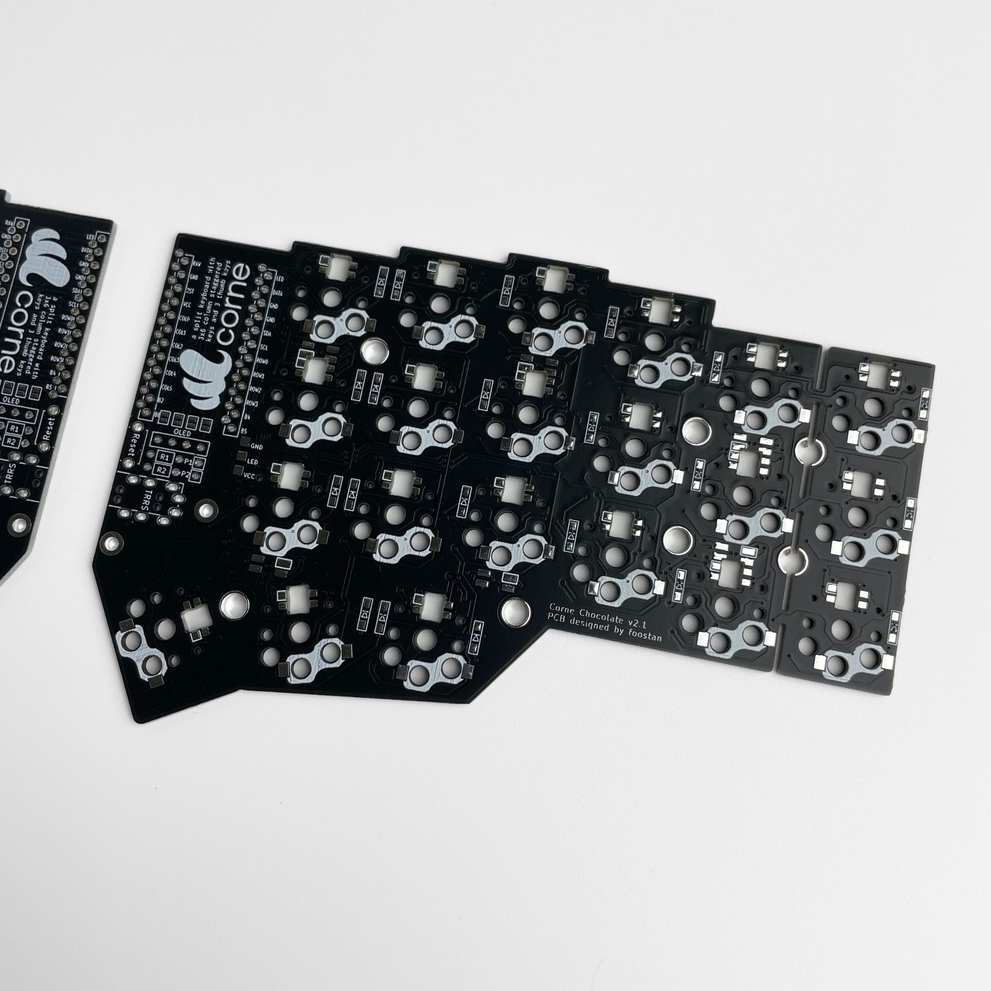 Crkbd v3 Corne Keyboard Choc Low Profile Split Keyboard PCB Set - Thumbnail 4
