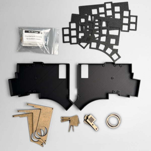 KLOR by GEIST - Polydactyl (42 keys) Split Keyboard 3D Printed Case