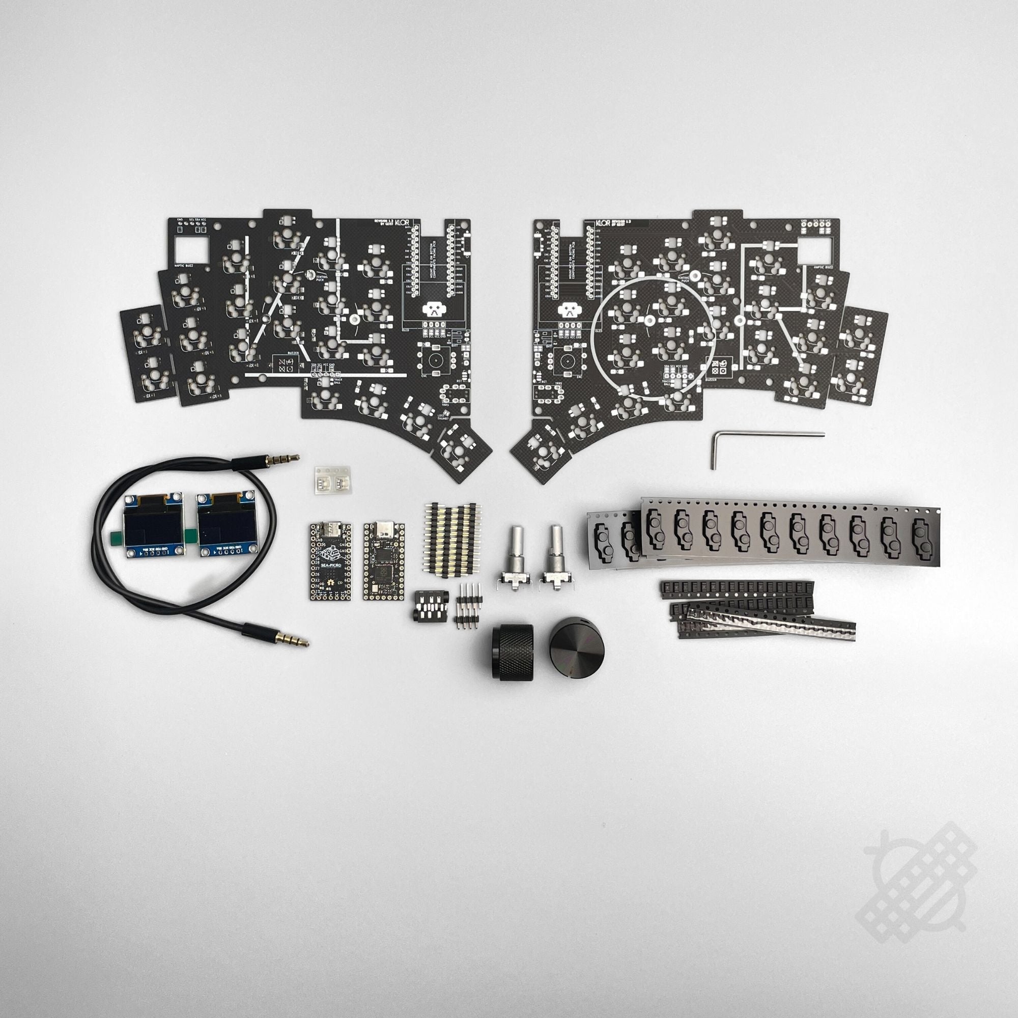 KLOR by GEIST Split Keyboard DIY Kit
