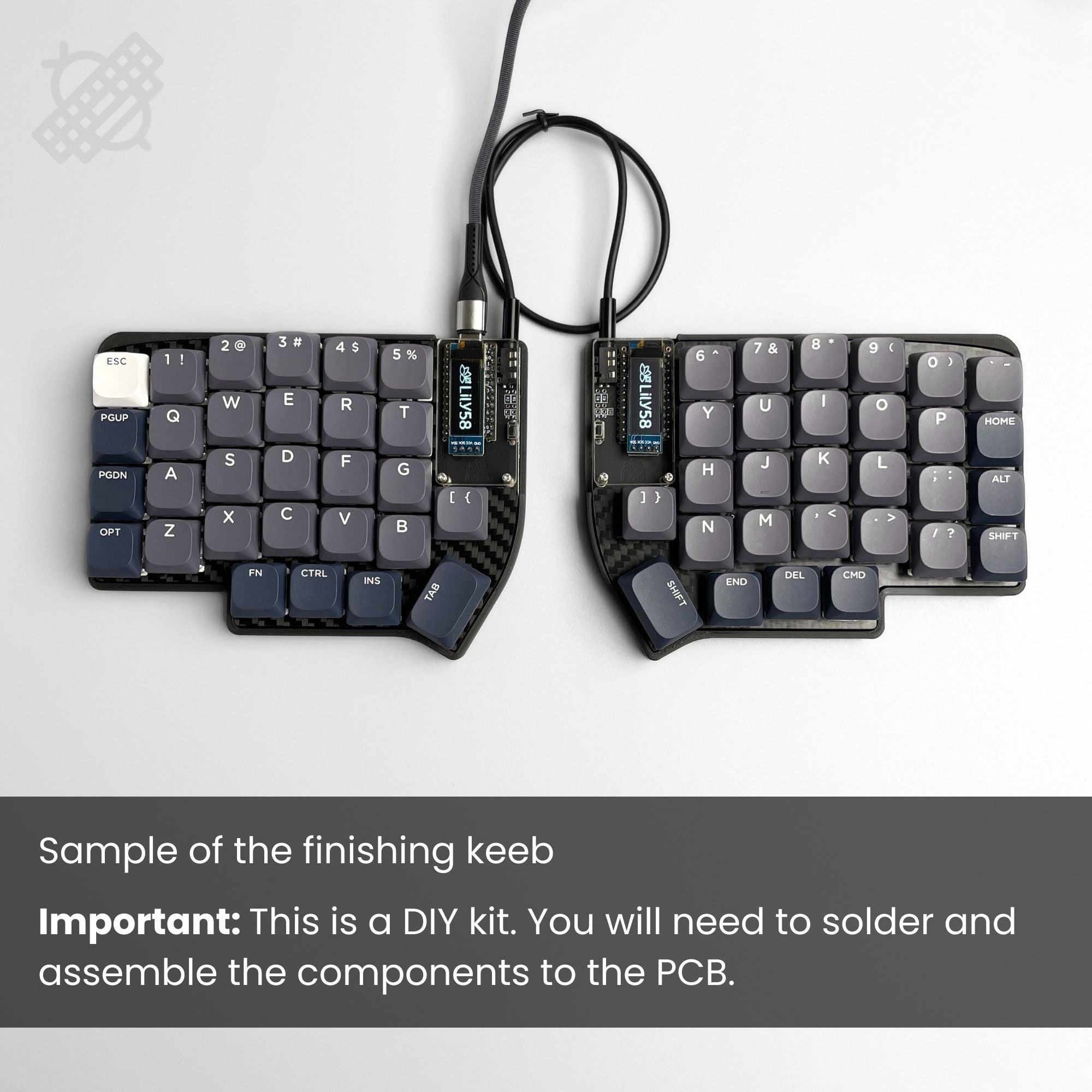 Lily58 Pro MX / Choc PCB set - Thumbnail 2