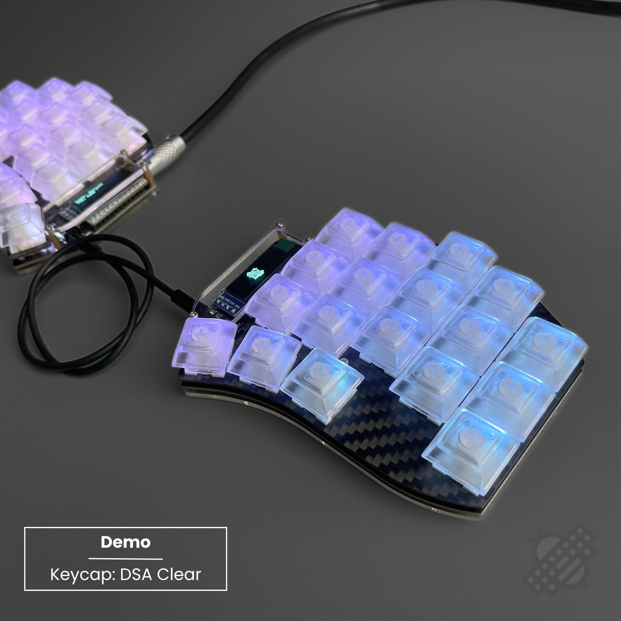 Pre-soldered Swoop Wired Split Keyboard - Thumbnail 3