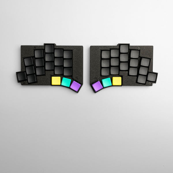 Pre-soldered Wireless TOTEM 38 keys Low Profile Choc Bluetooth Split Keyboard