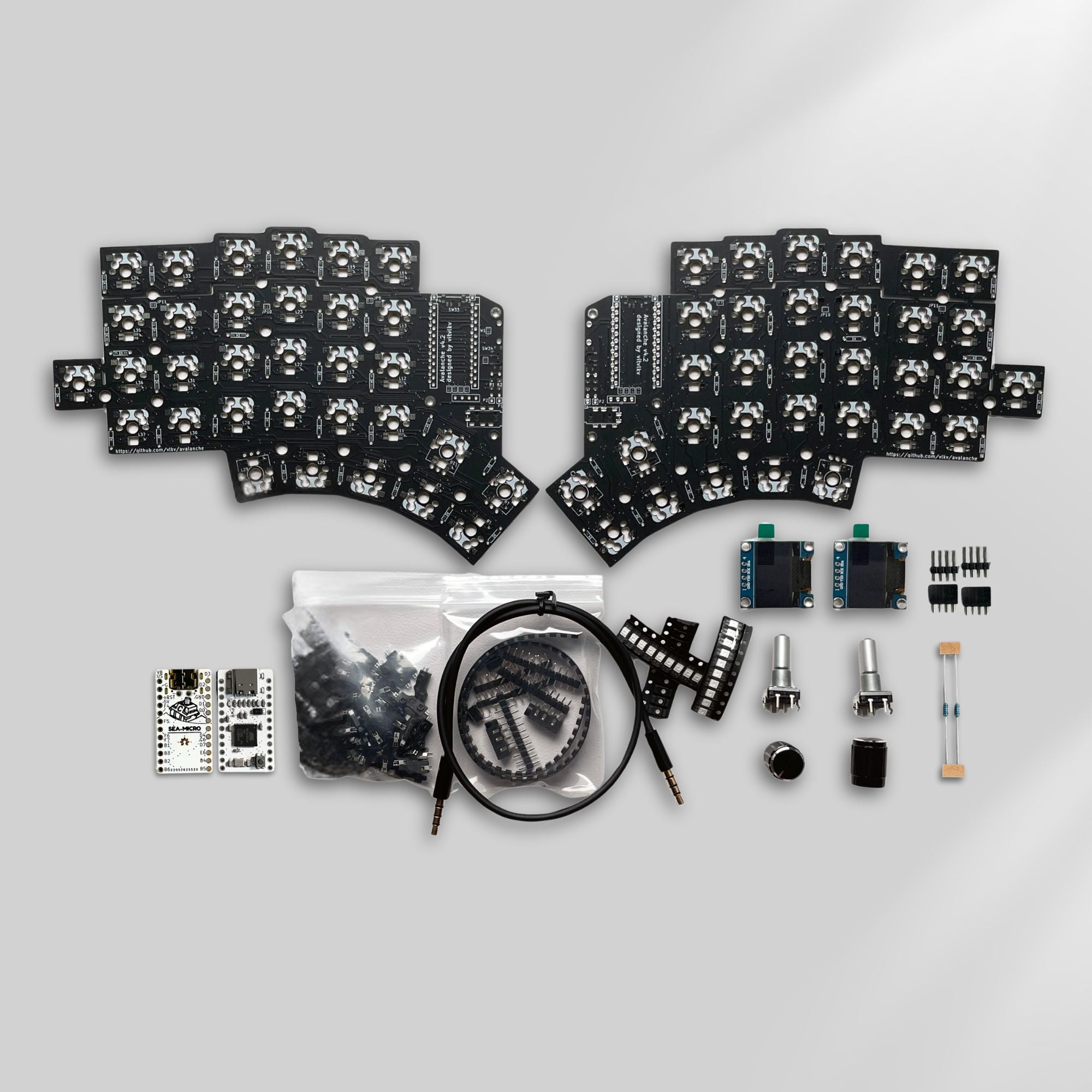 Avalanche Split Keyboard PCB Set - Thumbnail 2