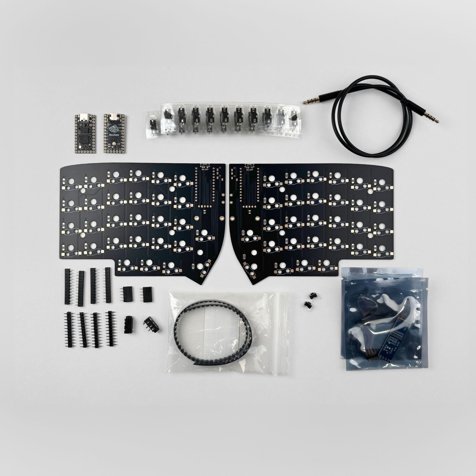 Allium58 GLP Split Keyboard DIY Kit - nice!nano Wireless - Thumbnail 3