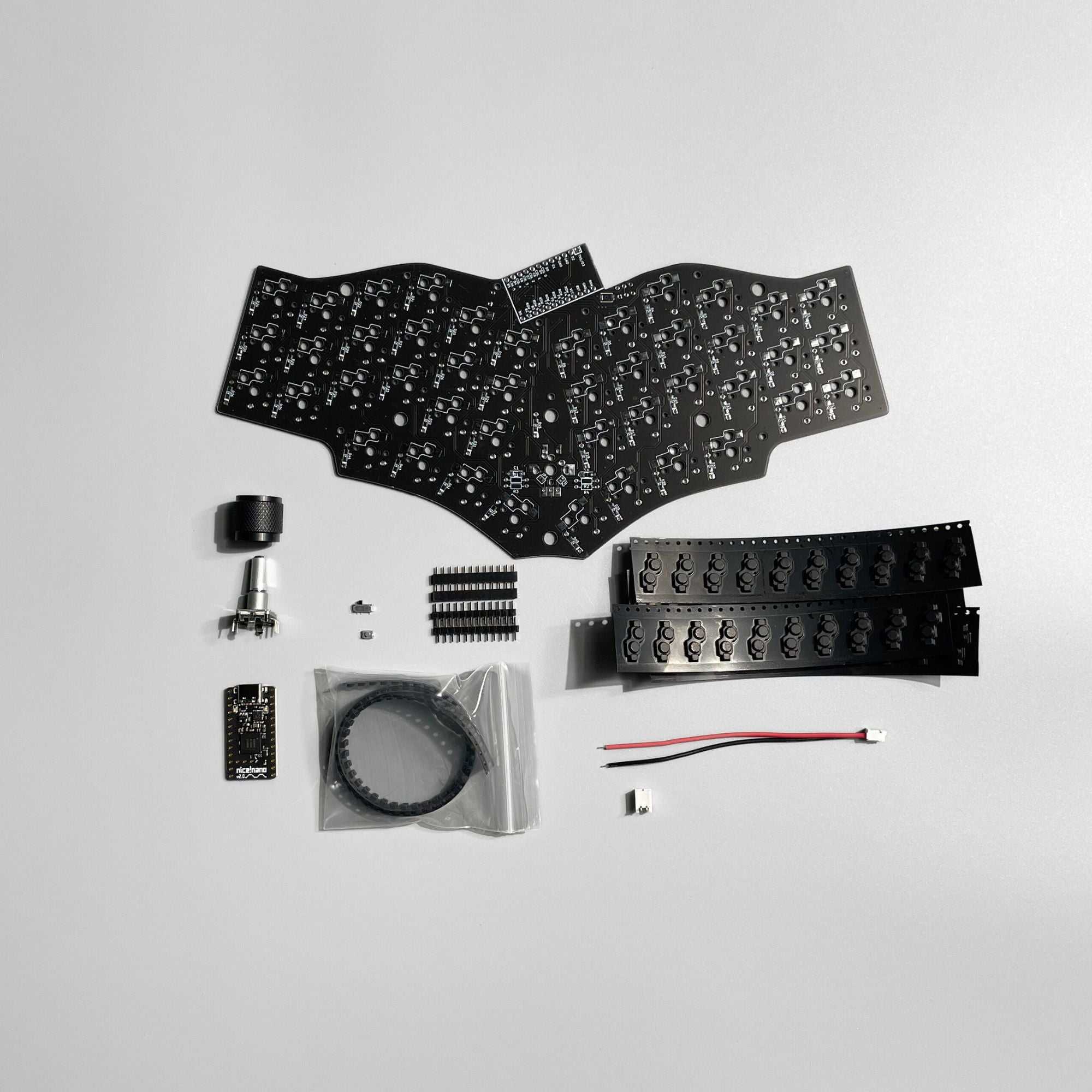 Chocotako44 Mod. Keyboard DIY Kit - RP2040 Wired - Thumbnail 3
