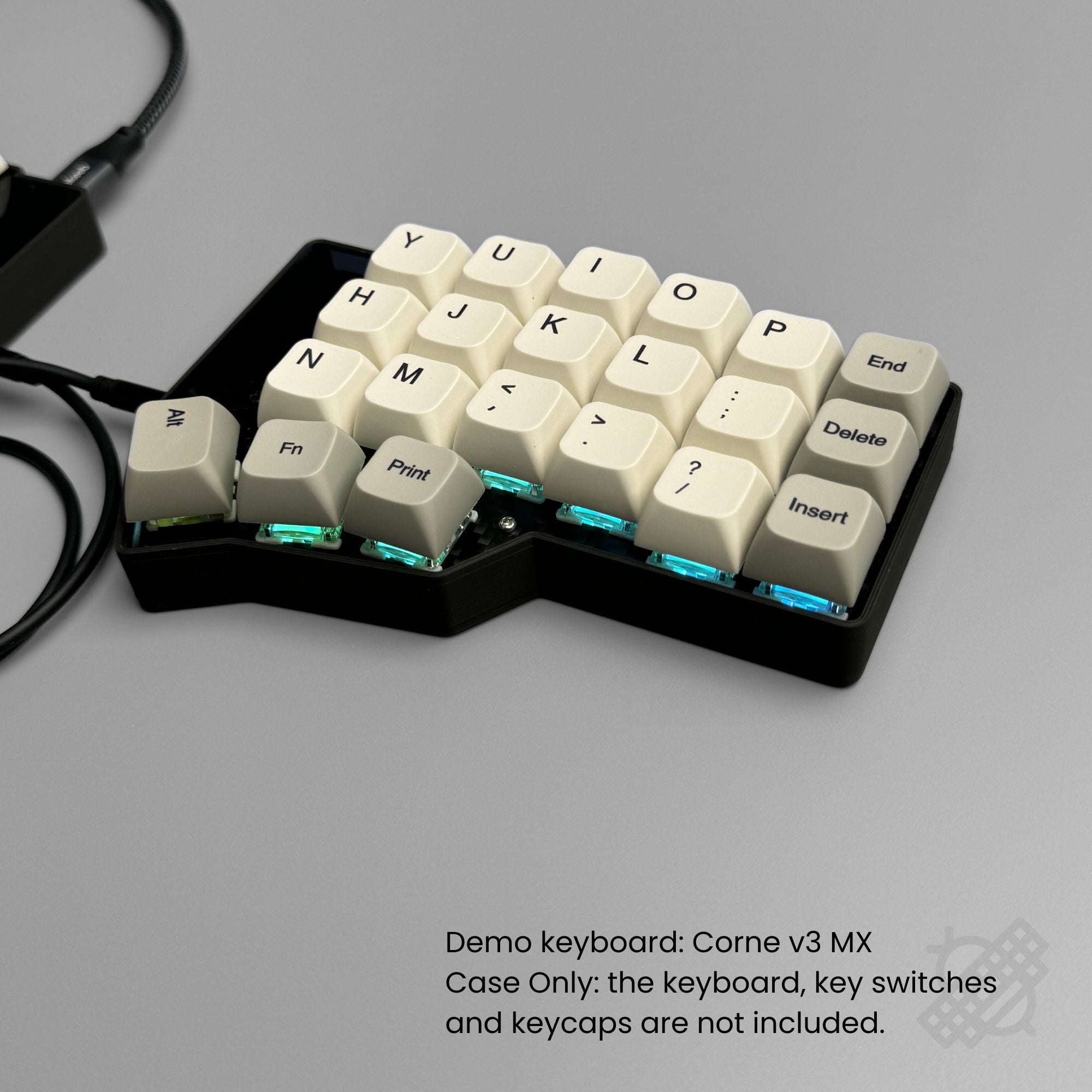 Corne v3 MX 3D Printed Minimal Style Case Kit - Thumbnail 4