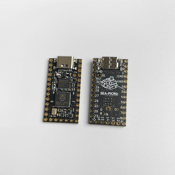 Sea-Picro EXT V1.0 (16MB/128Mb Flash Memory) – RP2040-based pro micro drop-in replacement (2 pc)