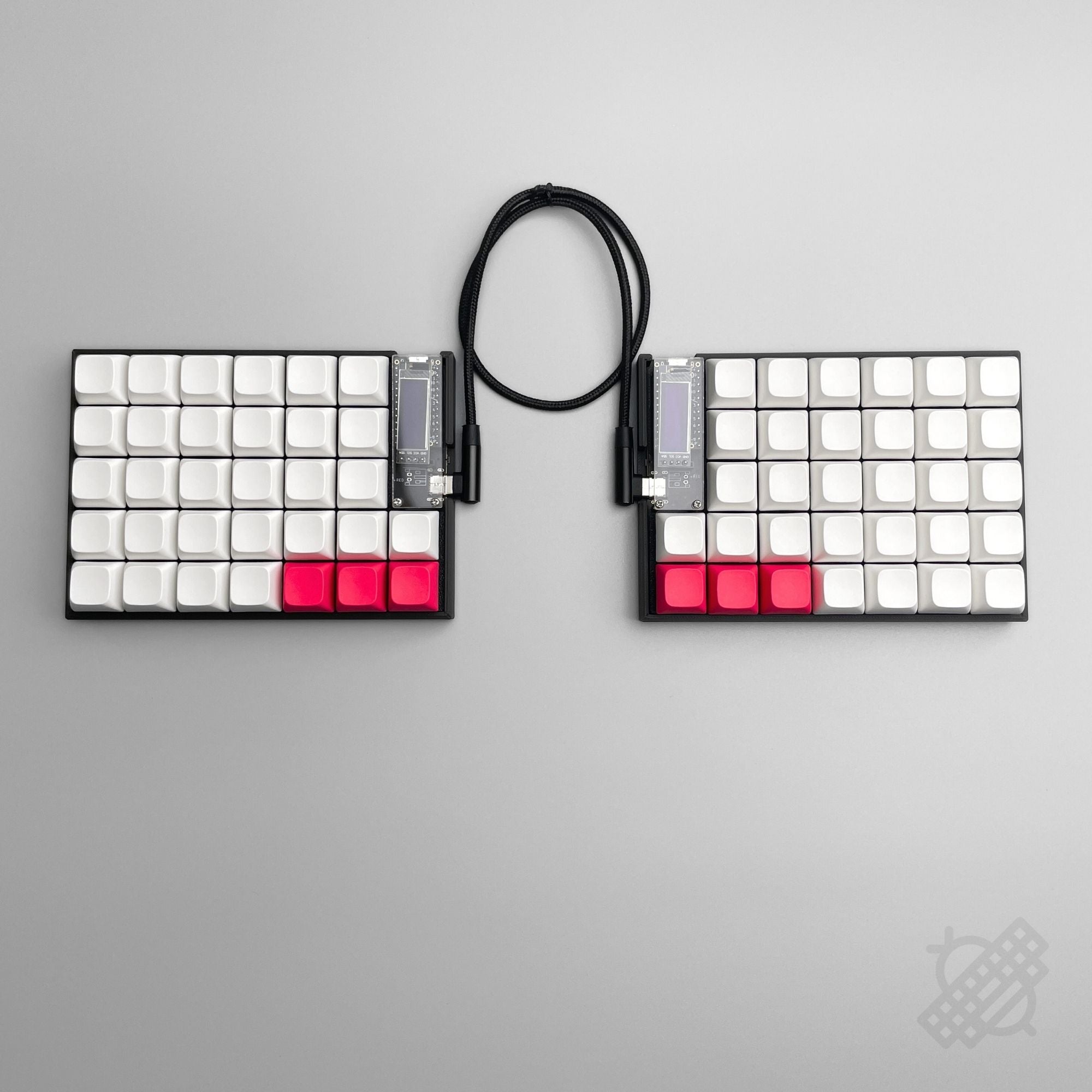 Pre-soldered Wireless FelixKeeb MX Ortholinear Split Keyboard