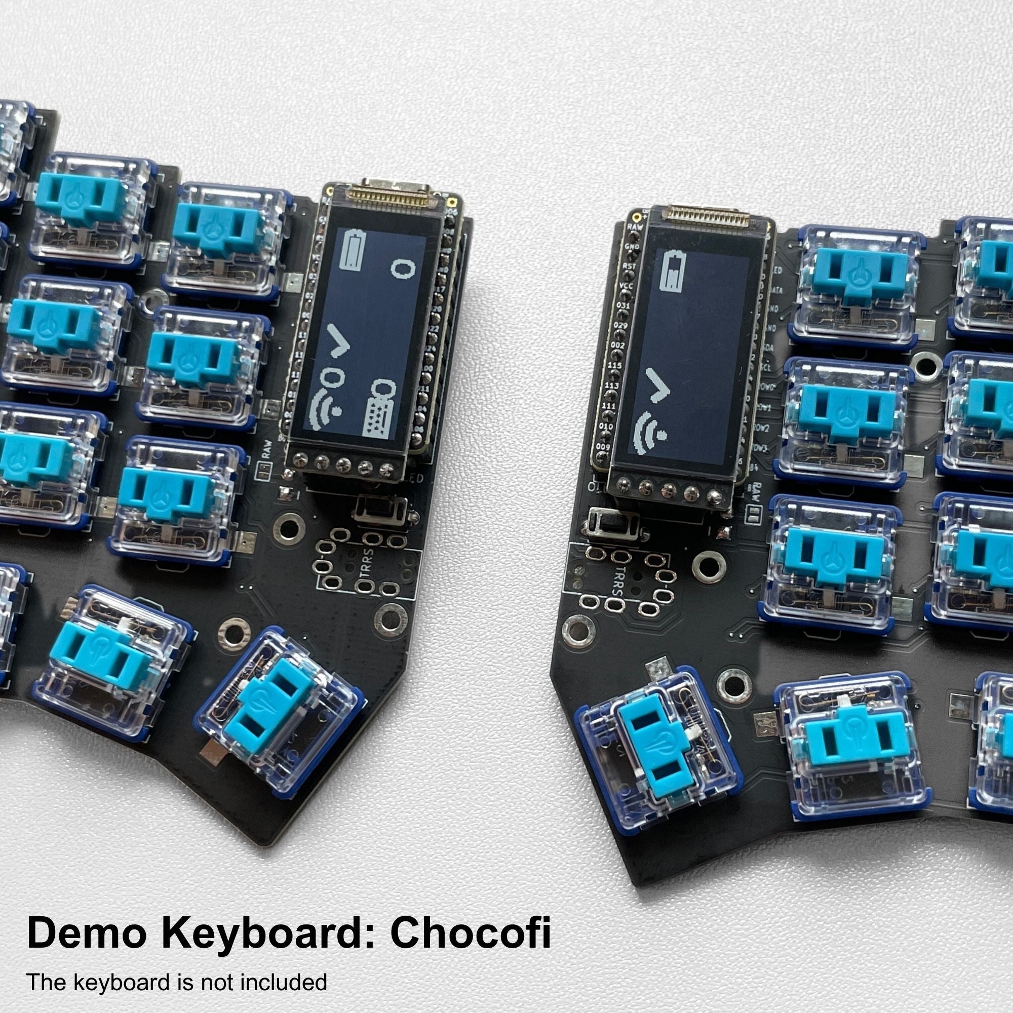 NICE nice!view Display for Wireless Split Keyboard - Thumbnail 2