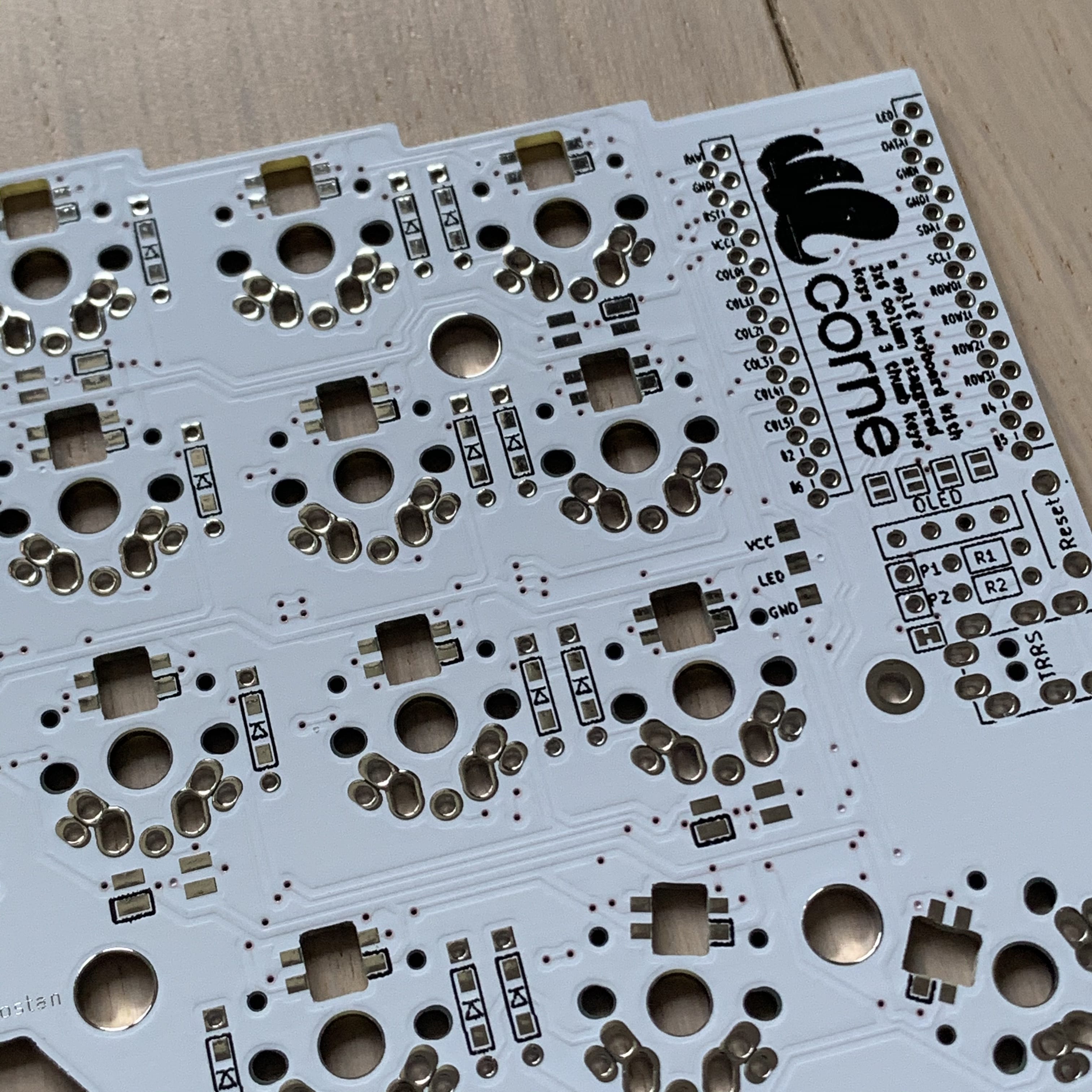 Buy Corne Classic v2.0.0 (crkbd) Split Keyboard PCB Set - beekeeb