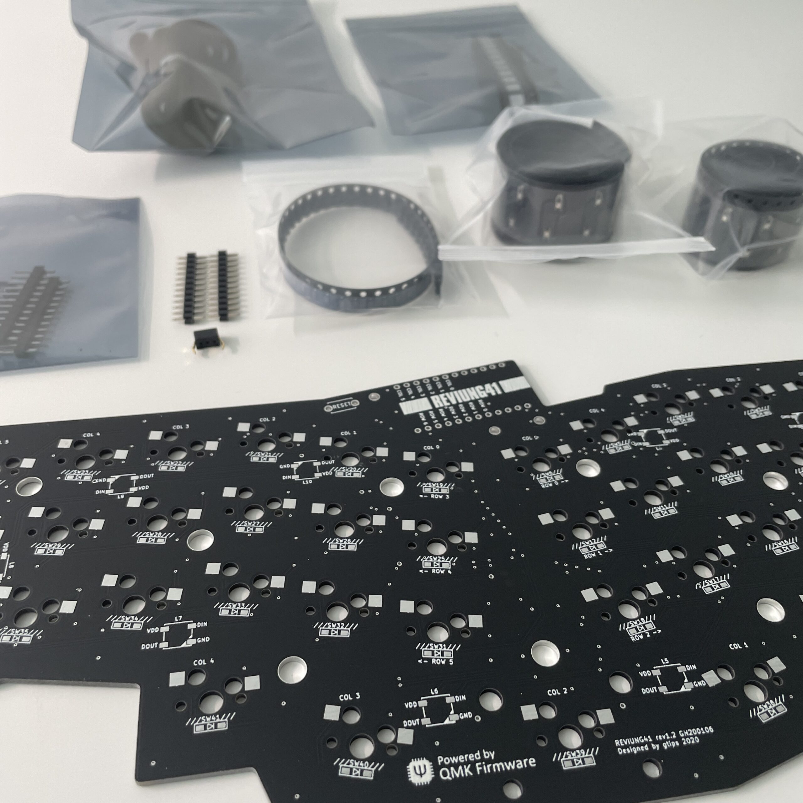 REVIUNG41 Hotswap DIY Mechanical Keyboard PCB Set / Kit