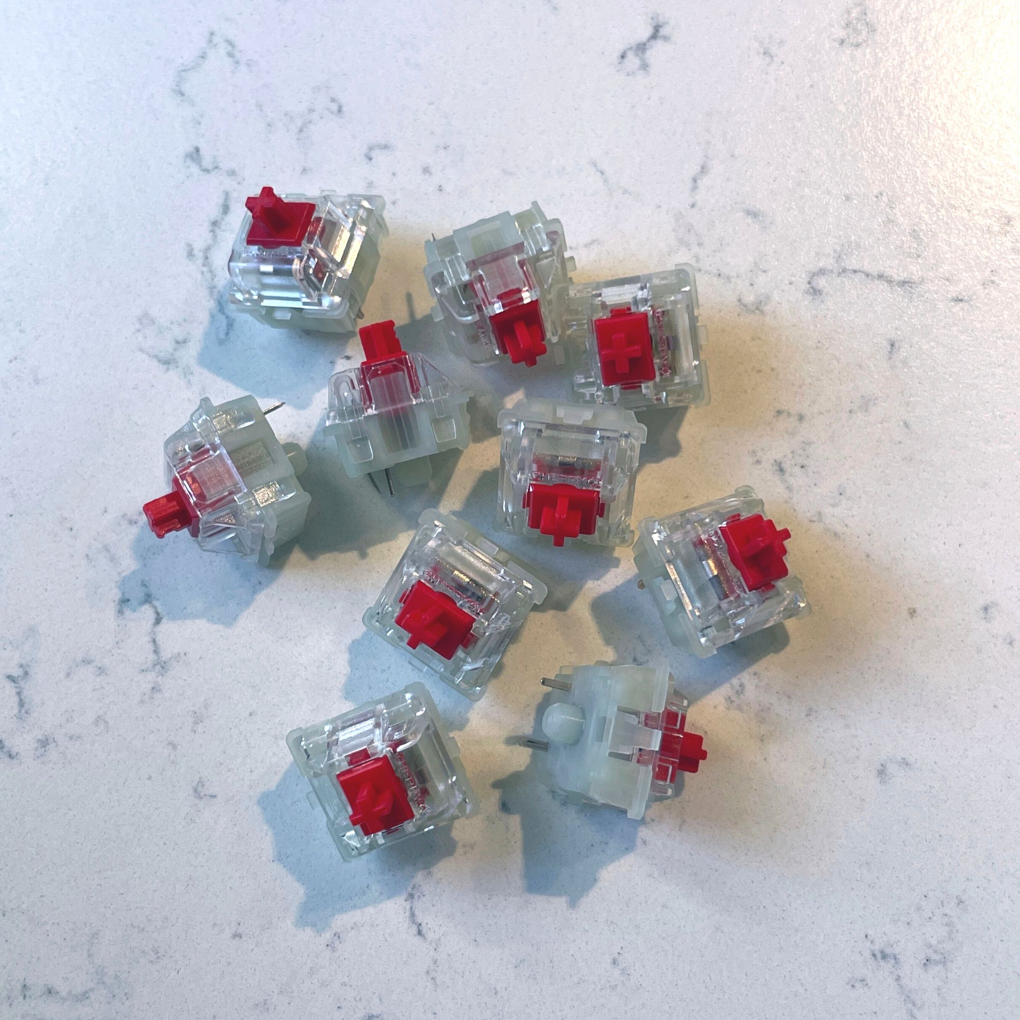 Chery MX Red Key Switches