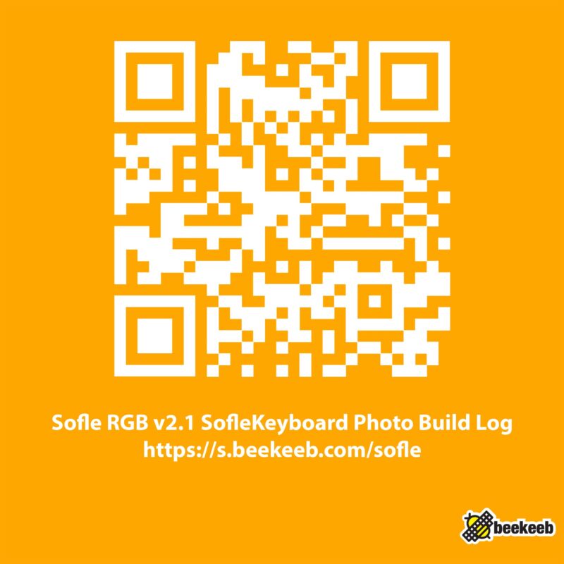 Sofle RGB v2.1 SofleKeyboard Photo Build Log