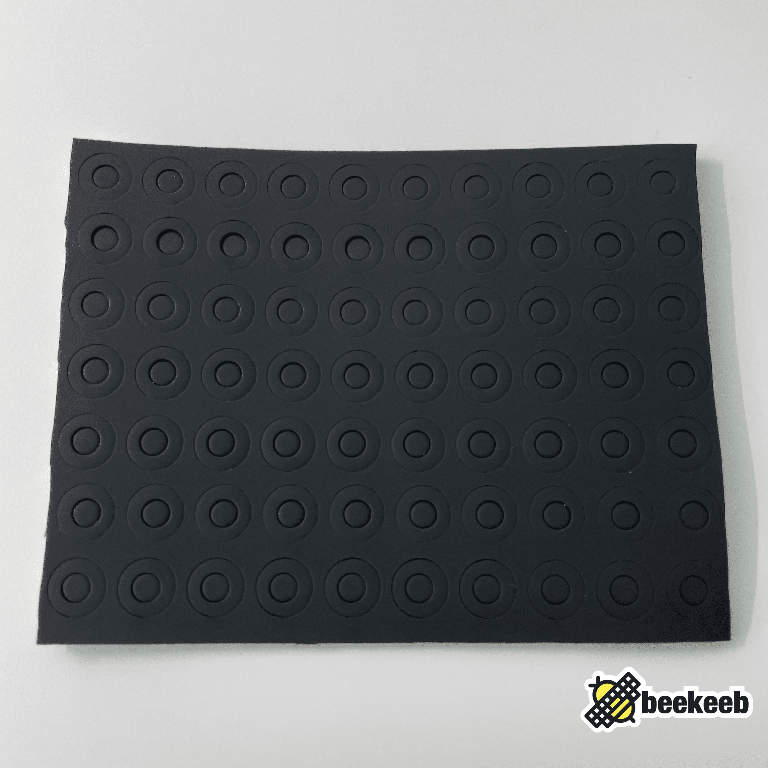 Donut0804 Custom Made Donut Silicone Rubber for Gasket Mount, Rubber Feet Pads (O-rings / Washers like)