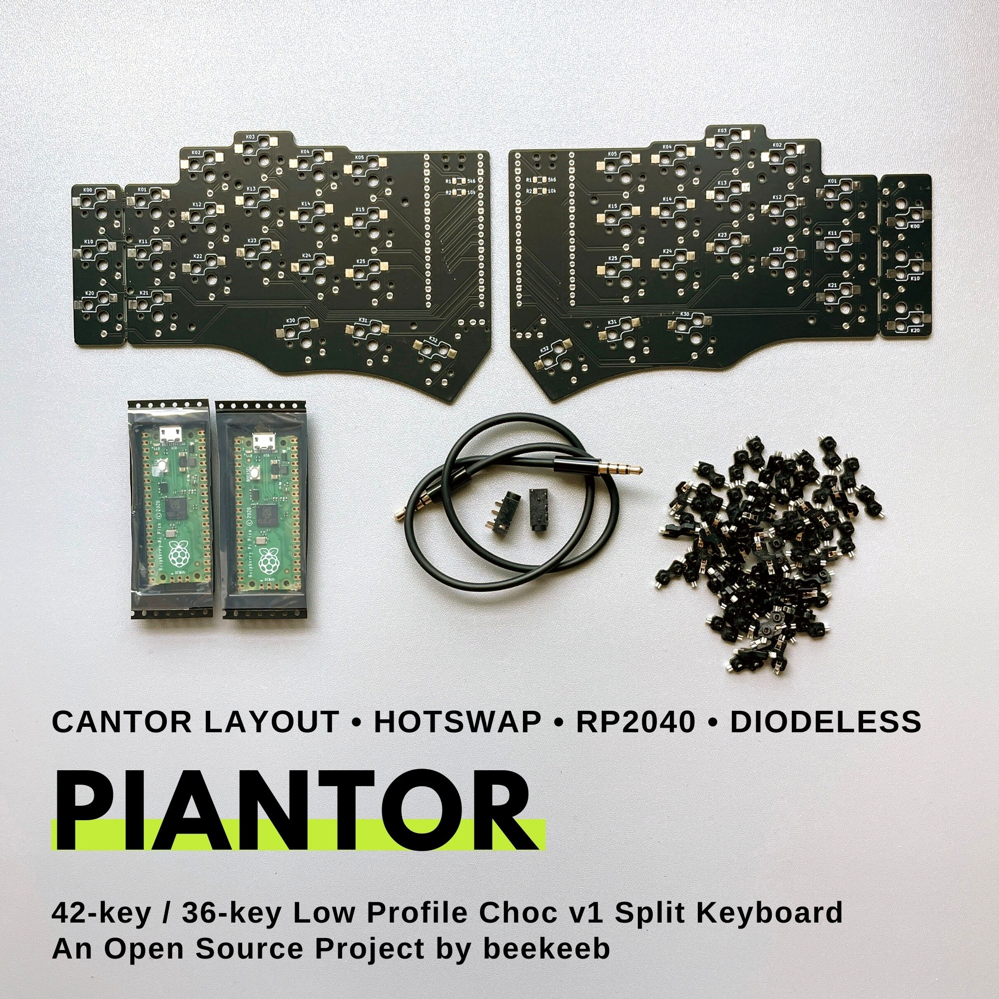 Piantor Keyboard Kit
