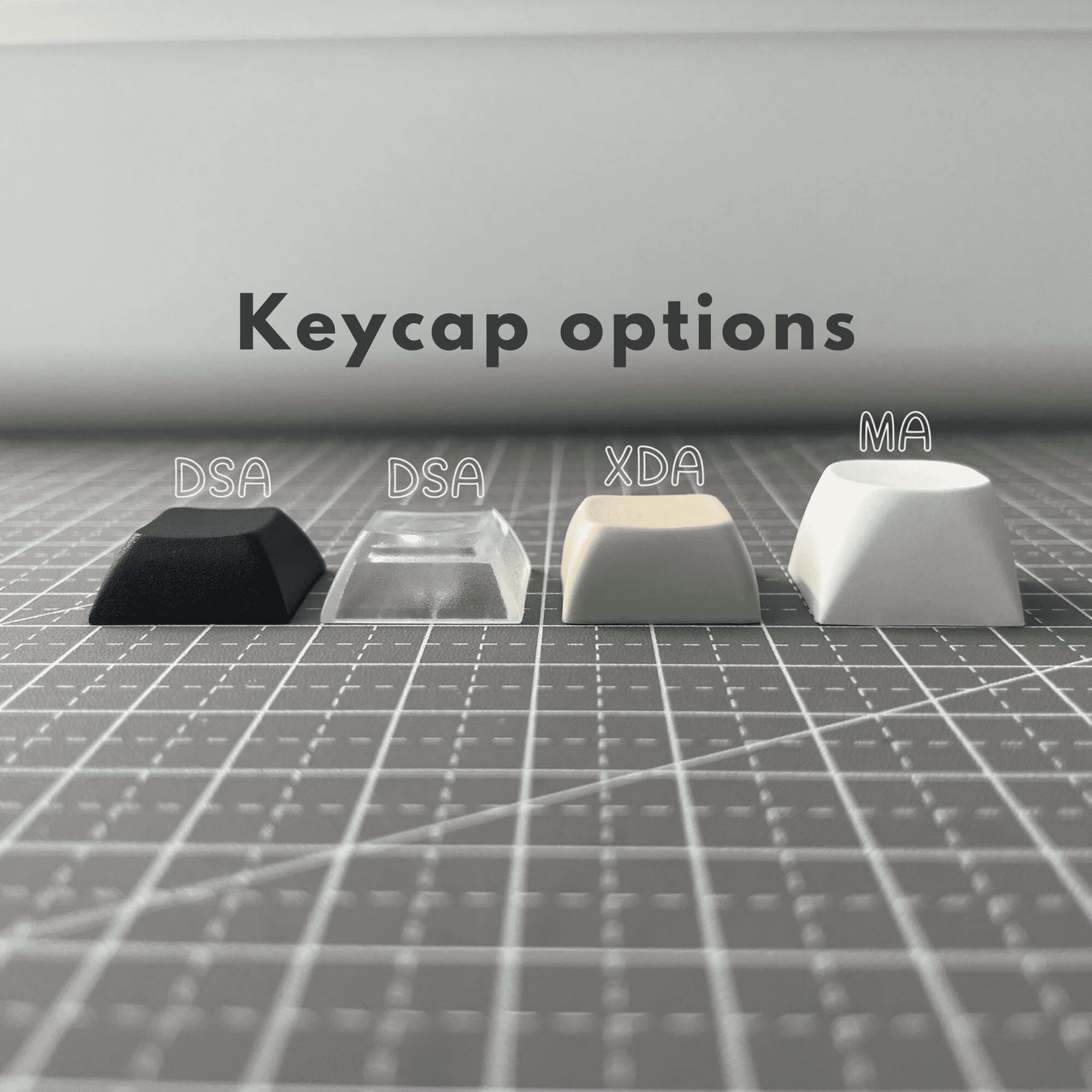 Keycap options
