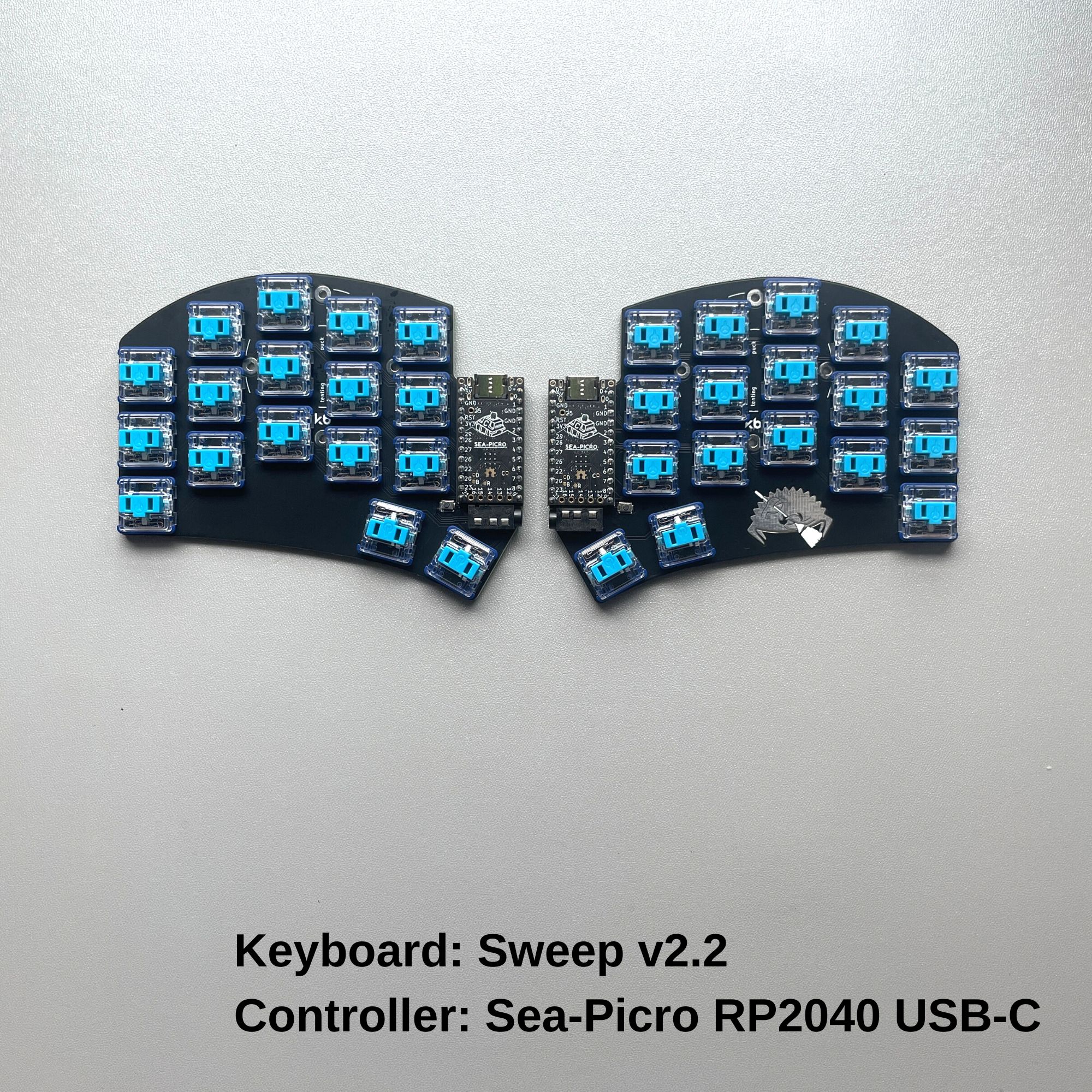 Sweep v2.2 with Sea-Picro RP2040 Controller