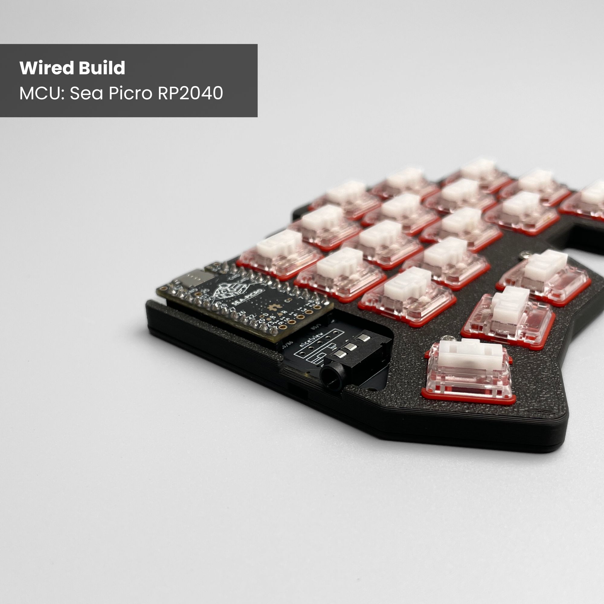 Chocofi RP2040 Wires Split Keyboard DIY Kit
