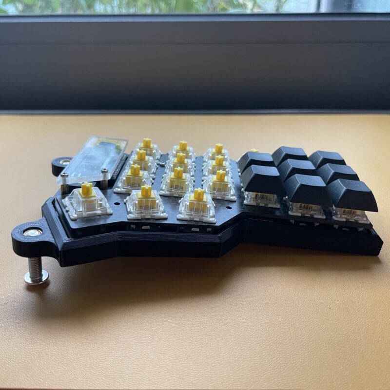 Buy Tented Case for Corne Crkbd Choc Low Profile (3D Printed PLA) - beekeeb