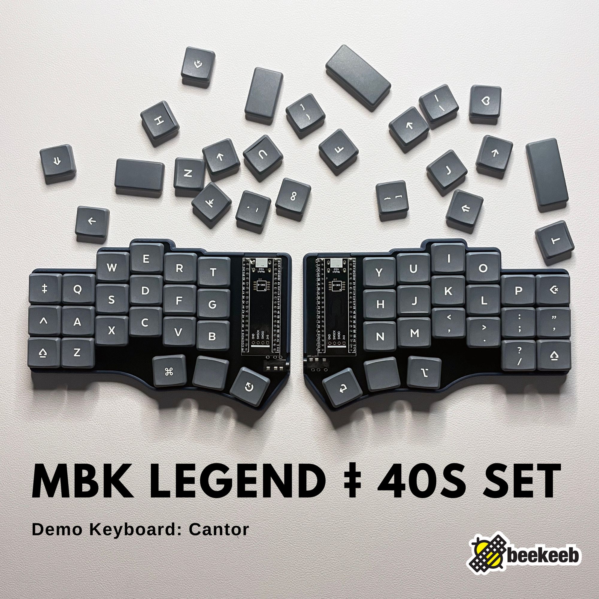Keycap MBK Legend ‡ 40s Set Cantor Keyboard