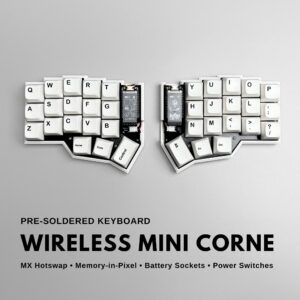 Mini Corne Wireless split keyboard 36 keys