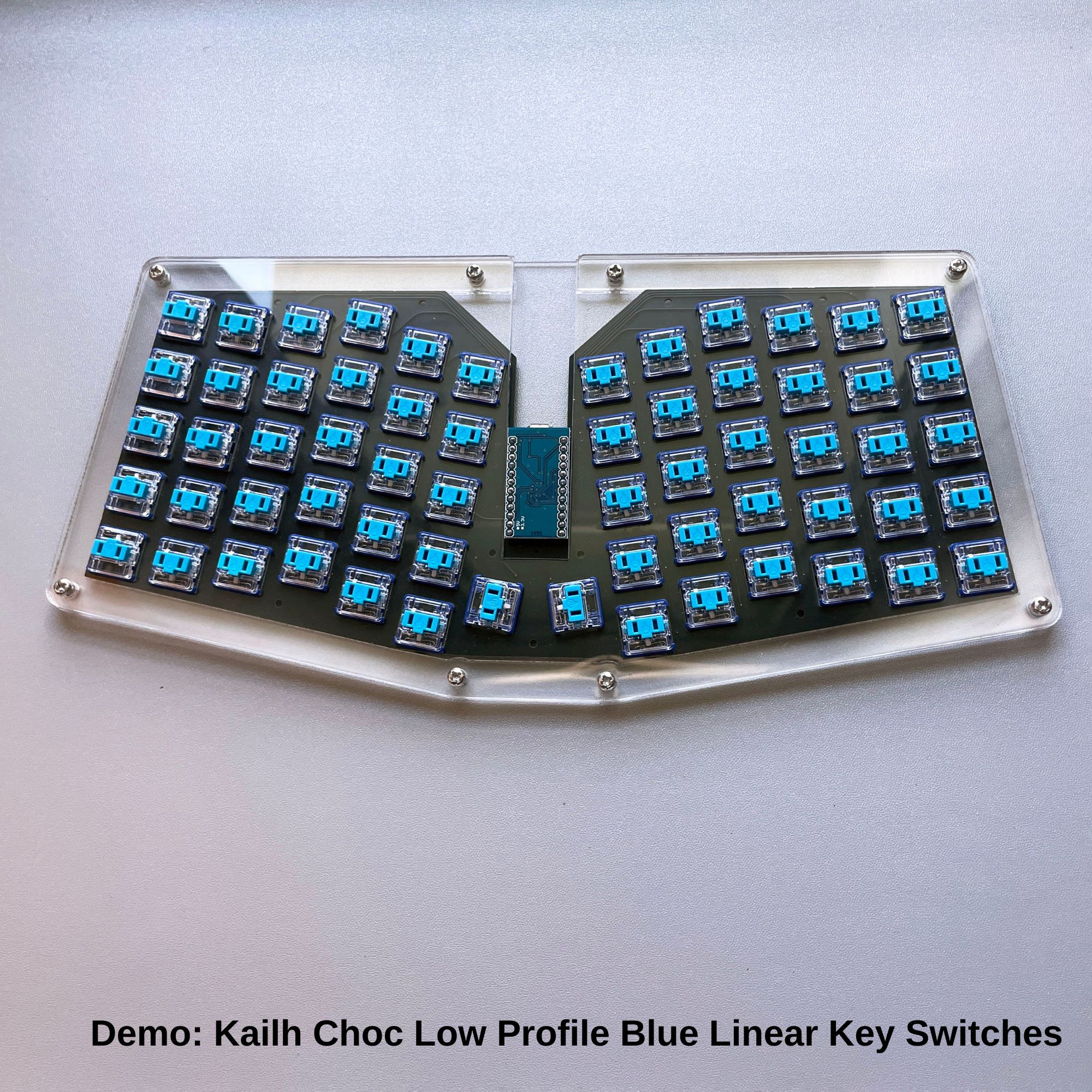 Pre-soldered Hotreus62 Hotswap MX / Choc v1 Low Profile 60% Keyboard
