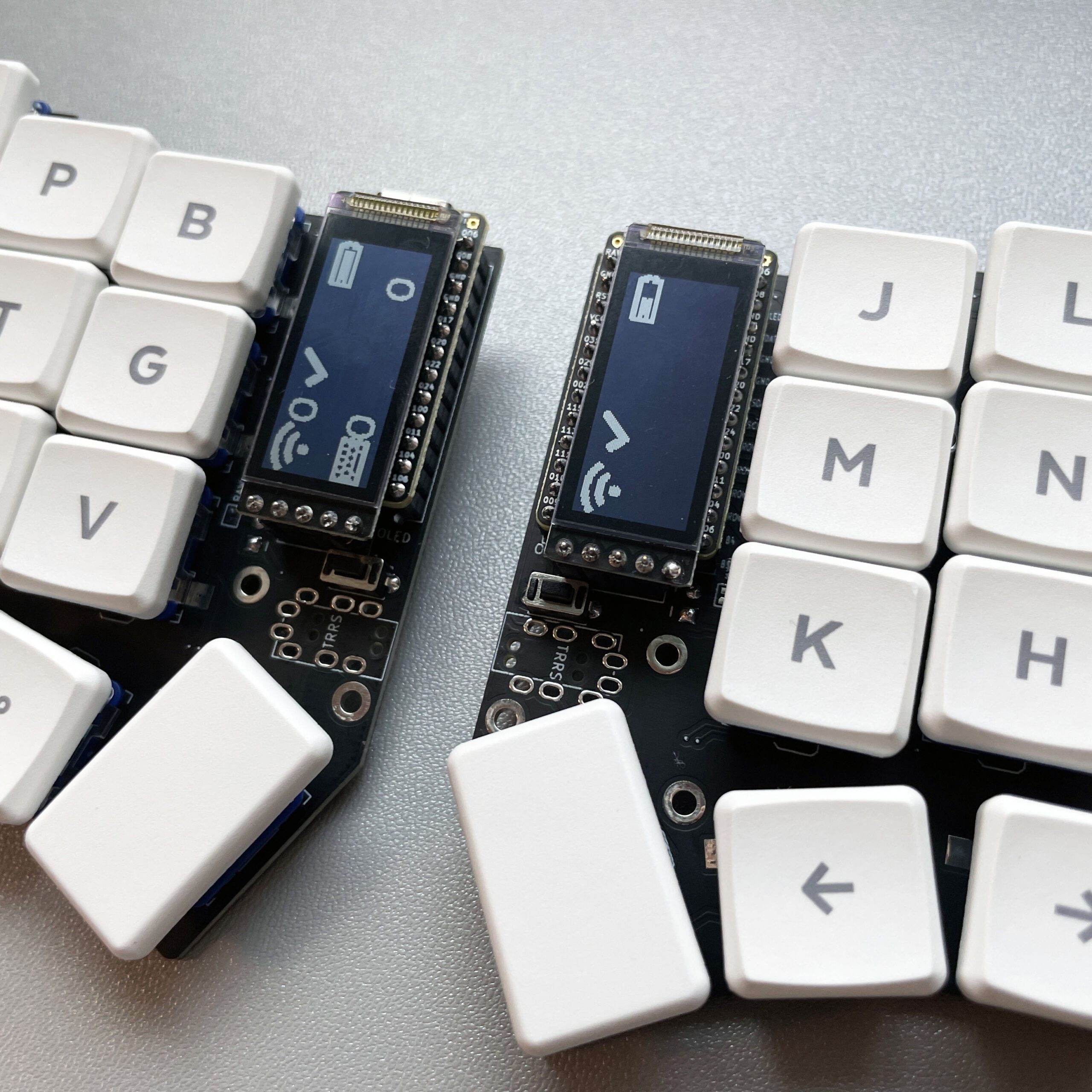 Pre-soldered Chocofi Keyboard (Low Profile 36 Keys Split Keyboard)