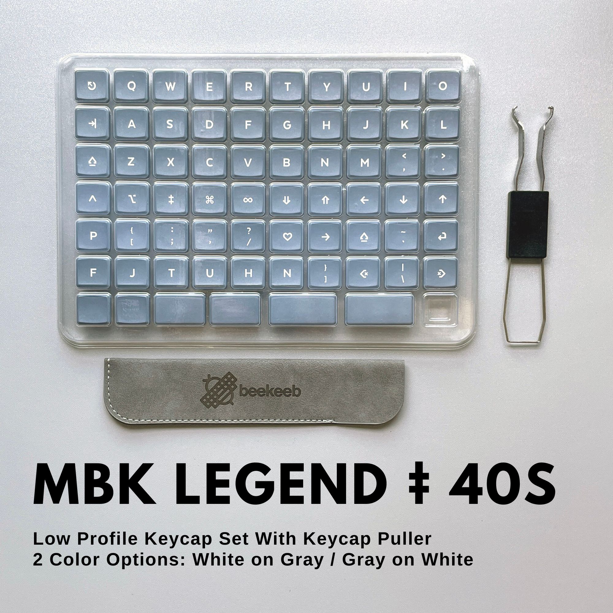 MBK Legend ‡ 40s keycap set