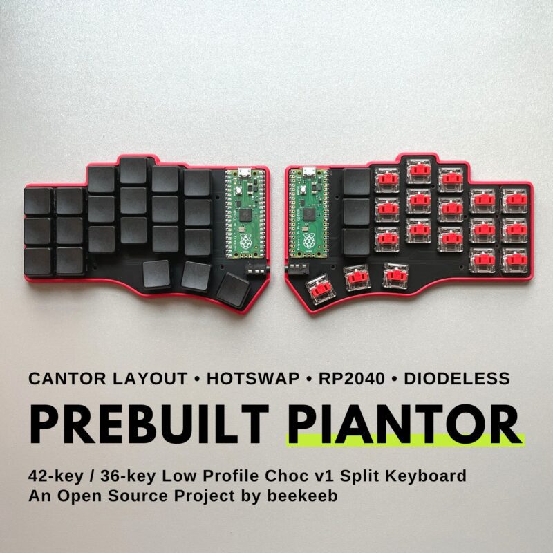 Pre-solder Piantor Keyboard