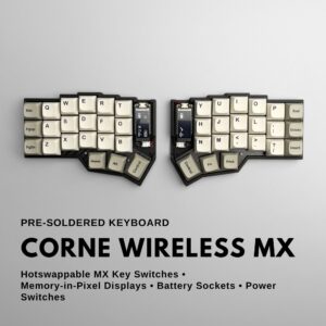 Wireless Corne with MX Hotswaps